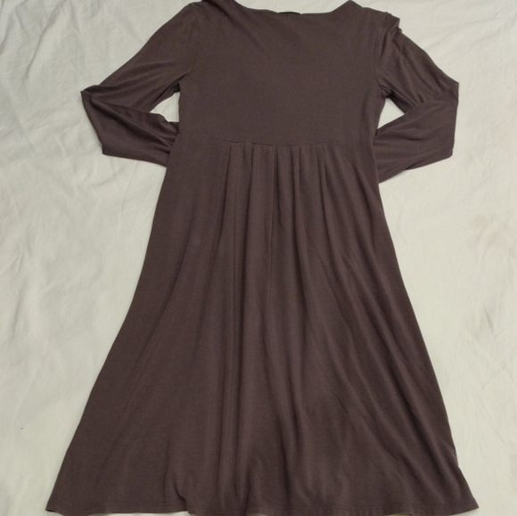 Matilda Jane S Garnet Hill Women XS Outfit London Ruffle Legging Dress Grey - Picture 10 of 15